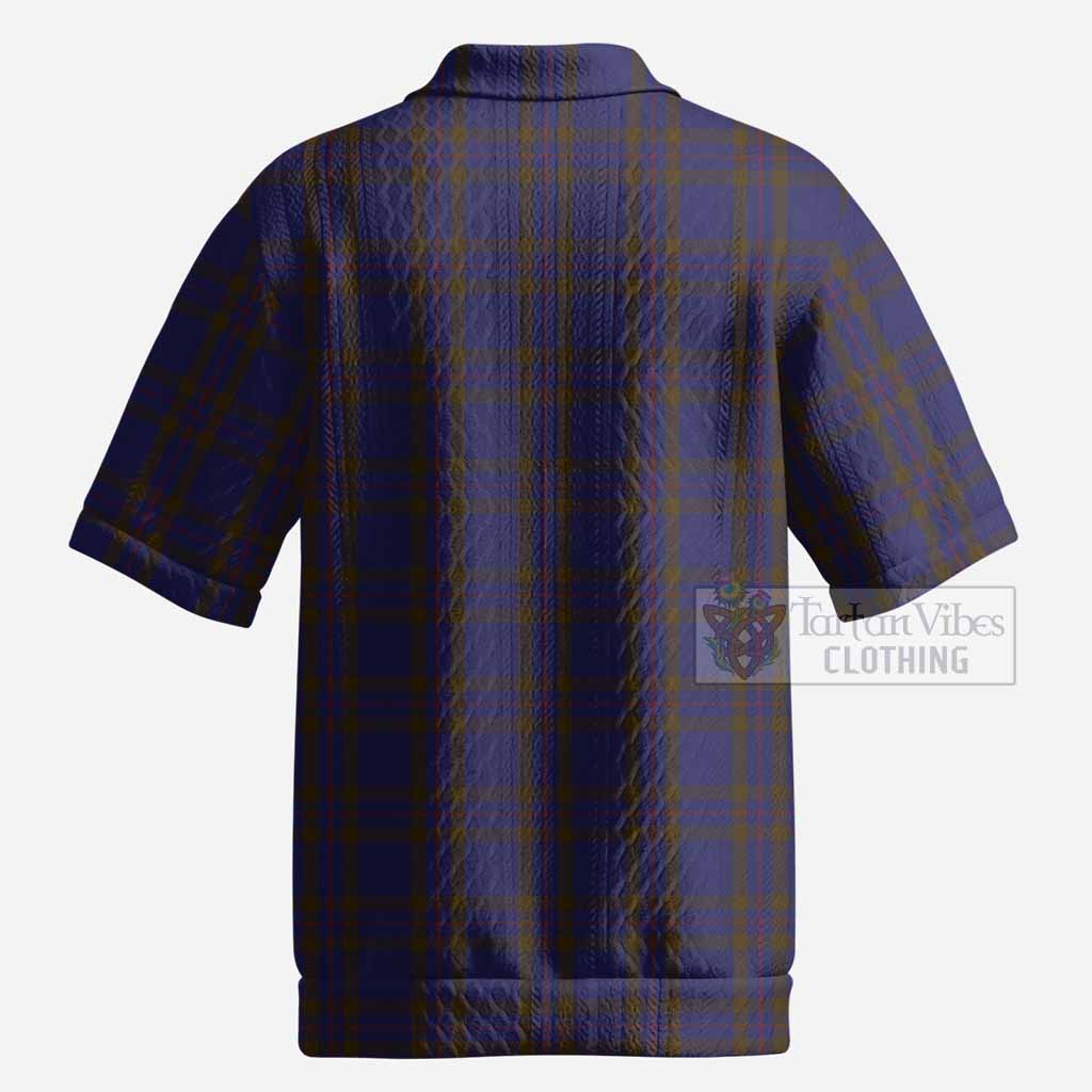 Elliot Tartan Men’s Polo Sweater Top