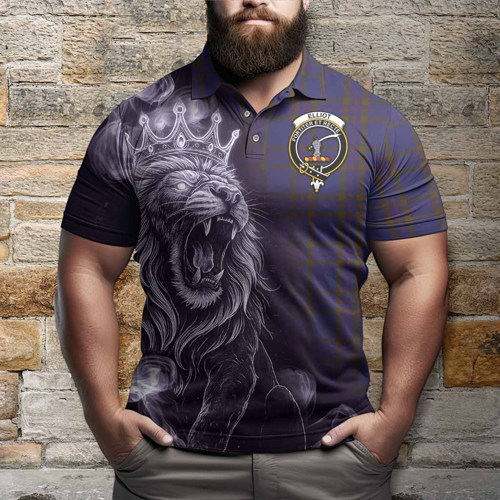 Elliot Tartan Polo Shirt Roaring Lion Heritage