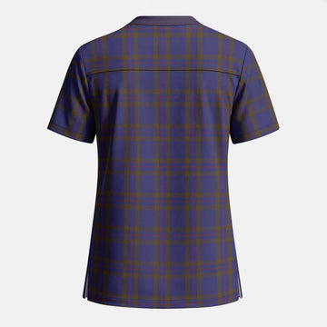 Elliot Tartan Scrub Top - Tartan Vibes Clothing
