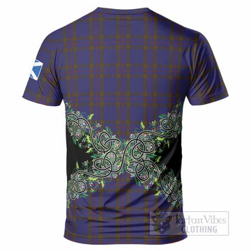 Elliot Tartan T-Shirt Thistle Scottish Spirit