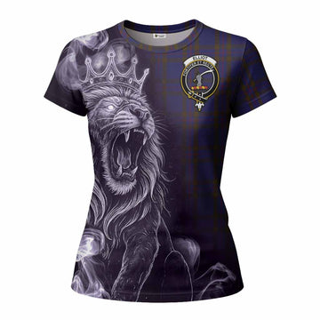 Elliot Tartan Women T shirt Roaring Lion Heritage