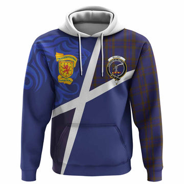 Elliot The Scottish Football Crest Hoodie Lion-Tartan Army