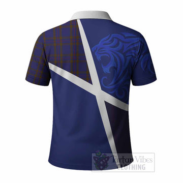 Elliot The Scottish Football Crest Polo Shirt Lion-Tartan Army