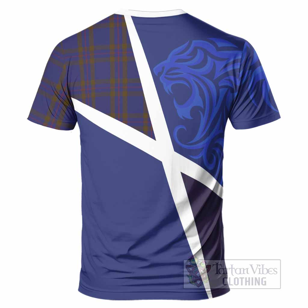Elliot The Scottish Football Crest T-Shirt Lion-Tartan Army
