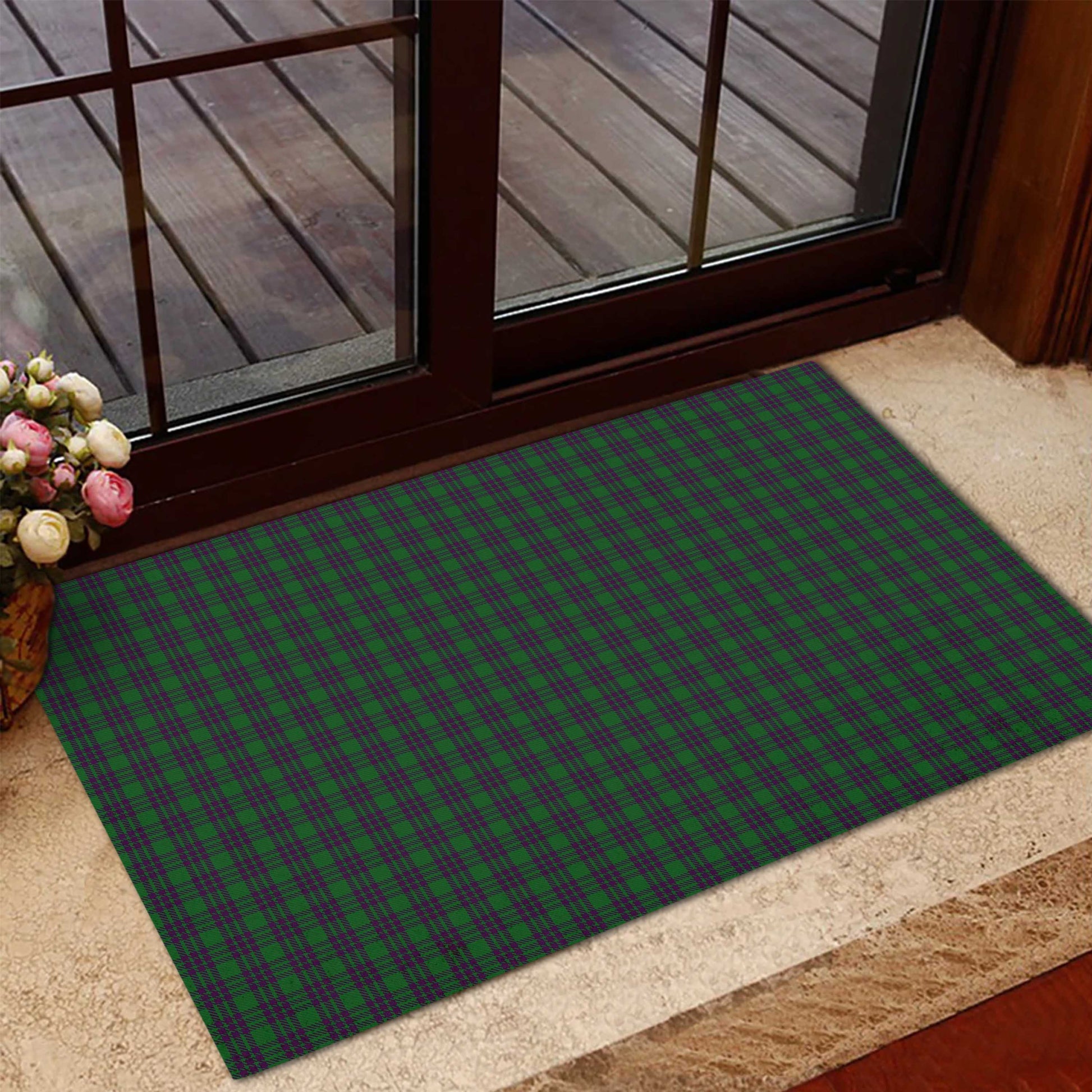 Elphinstone Tartan Rubber Doormat L 60*90cm - Tartan Vibes Clothing
