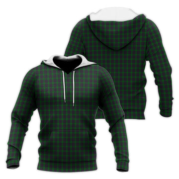 Elphinstone Tartan Knitted Hoodie Unisex - Tartan Vibes Clothing