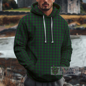 Elphinstone Tartan Cotton Hoodie Zip Hoodie - Tartan Vibes Clothing