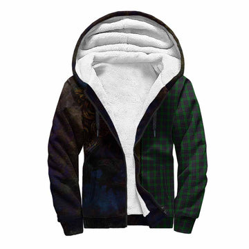 Elphinstone Tartan Family Crest Sherpa Hoodie Alba Gu Brath Be Brave Lion Ancient Style Unisex S - Tartan Vibes Clothing