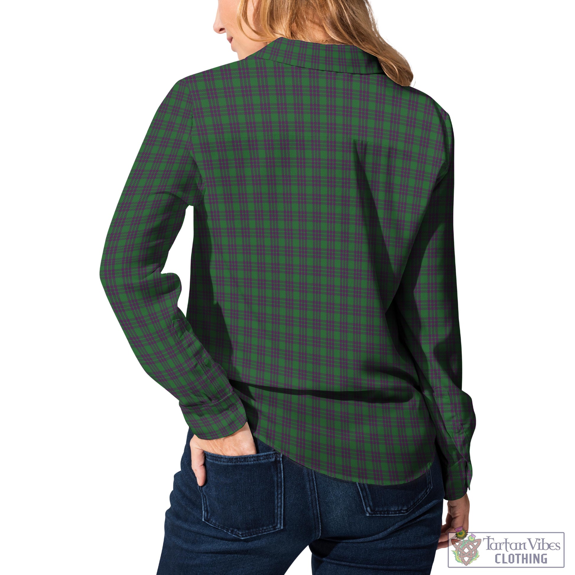Elphinstone Tartan Women's Casual Shirt Female - Tartan Vibes Clothing
