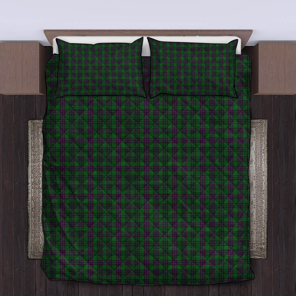 Elphinstone Tartan Quilt Bed Set King - Tartan Vibes Clothing