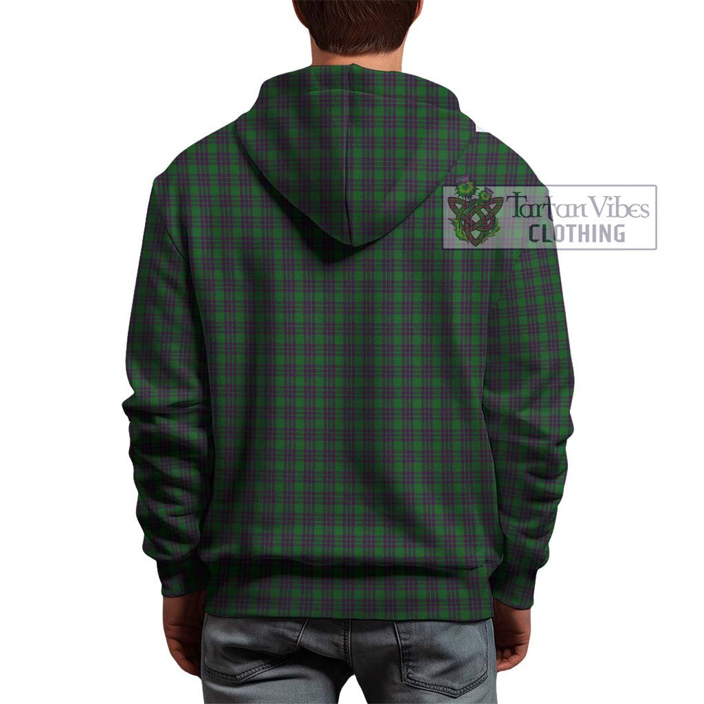 Elphinstone Tartan Hoodie with Family Crest DNA In Me Style - Tartan Vibes Clothing