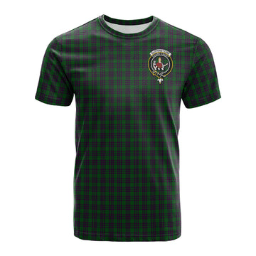 Elphinstone Tartan T-Shirt with Family Crest