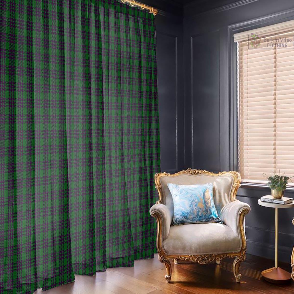 Elphinstone Tartan Window Curtain