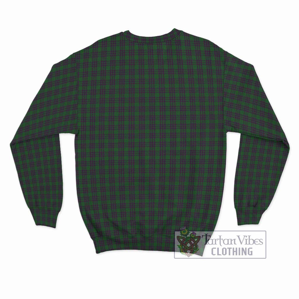 Elphinstone Tartan Sweatshirt with Family Crest DNA In Me Style - Tartan Vibes Clothing
