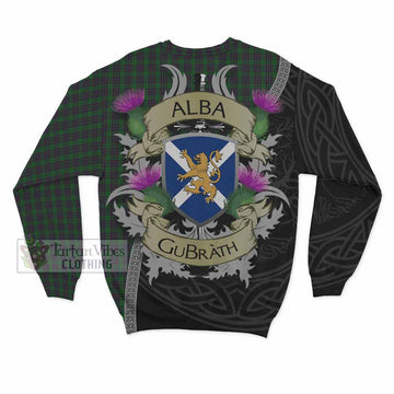 Elphinstone Tartan Family Crest Sweatshirt Lion Rampant Royal Thistle Shield Celtic Inspired - Tartan Vibes Clothing