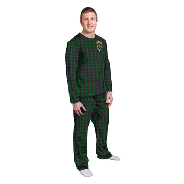Elphinstone Tartan Pajamas Family Set with Family Crest - Tartan Vibes Clothing