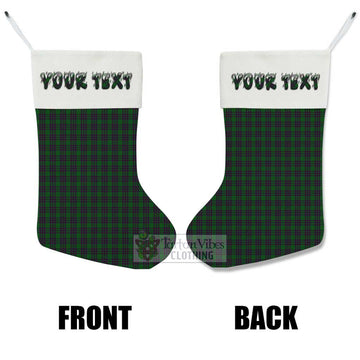 Elphinstone Tartan Christmas Stocking with Personalized Text - Tartan Vibes Clothing