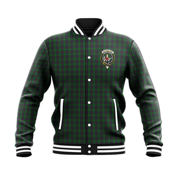 Elphinstone Tartan Baseball Jacket with Family Crest - Tartan Vibes Clothing