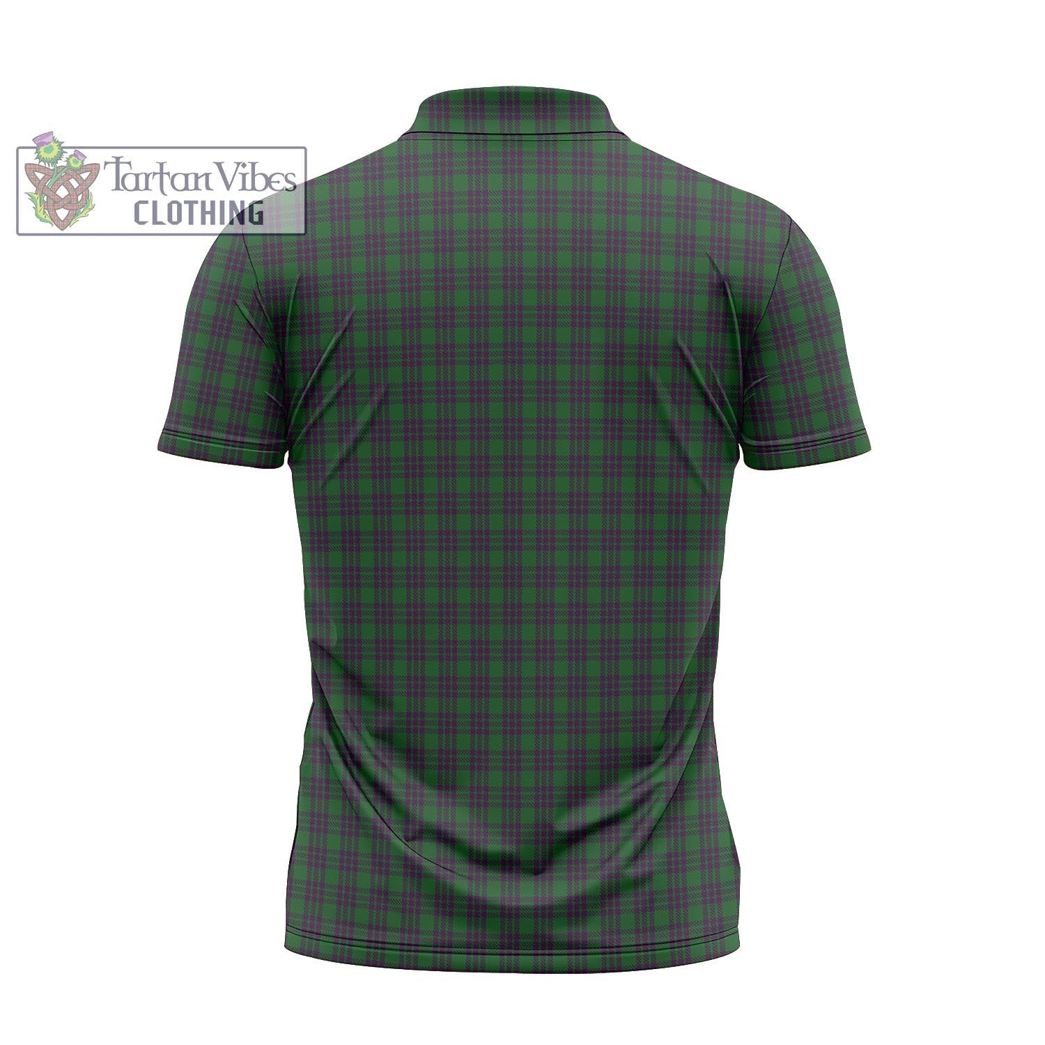 Elphinstone Tartan Zipper Polo Shirt - Tartan Vibes Clothing