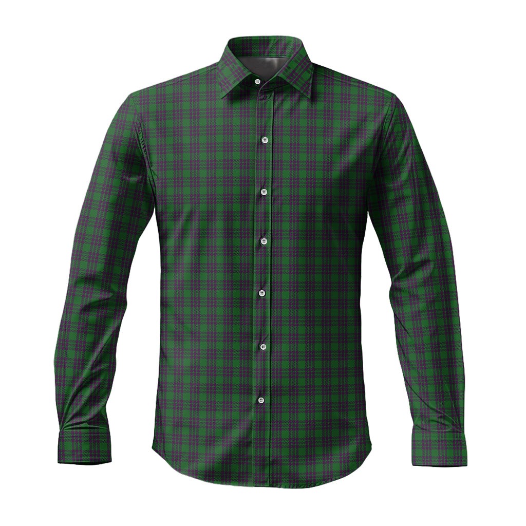Elphinstone Tartan Long Sleeve Button Up Shirt Men's Shirt - Tartan Vibes Clothing