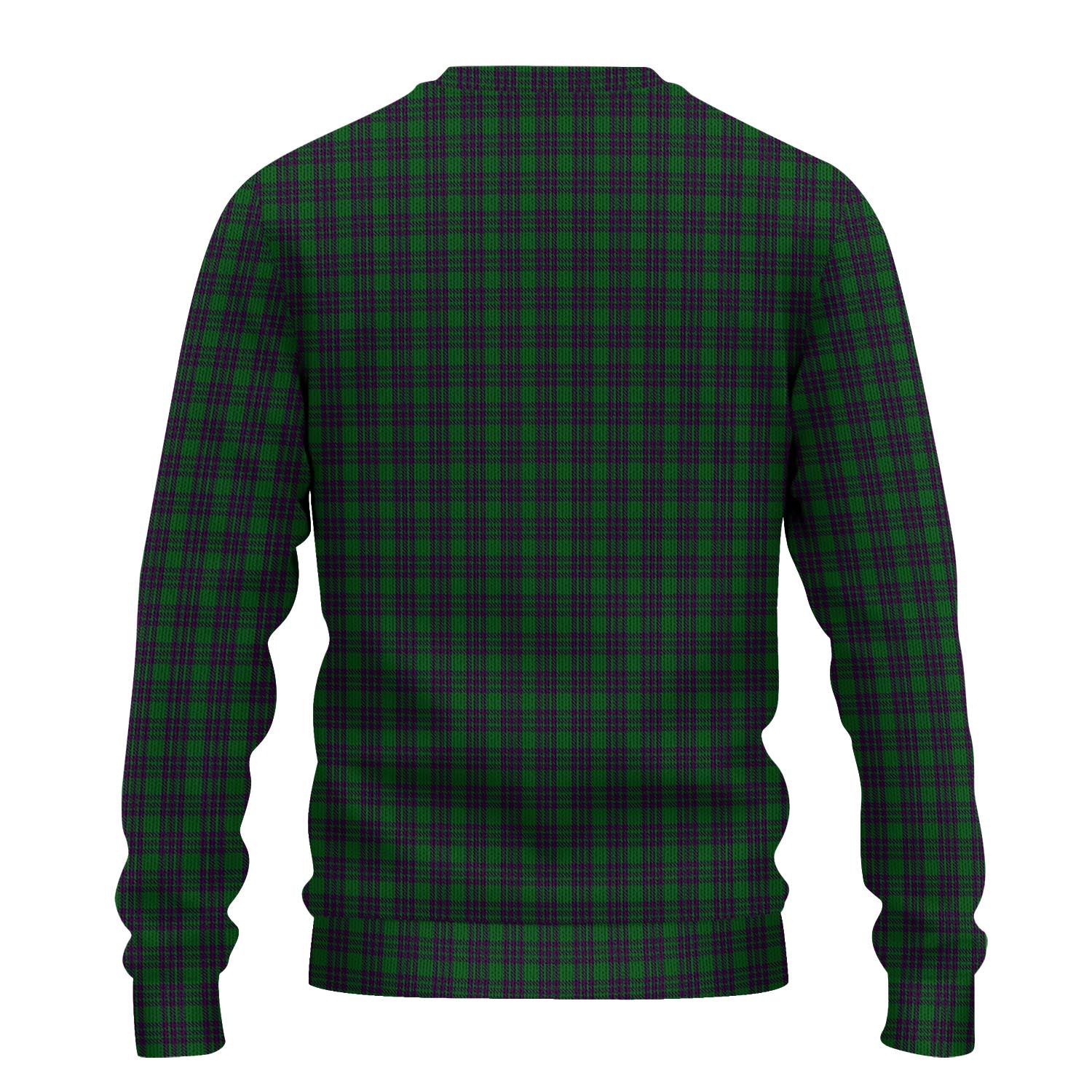 Elphinstone Tartan Ugly Sweater with Family Crest - Tartan Vibes Clothing