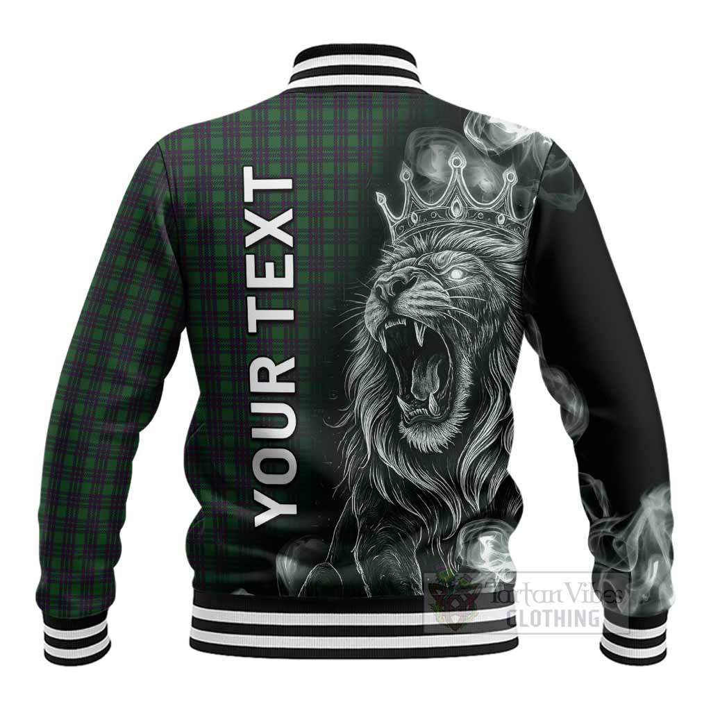 Elphinstone Tartan Baseball Jacket Roaring Lion Heritage