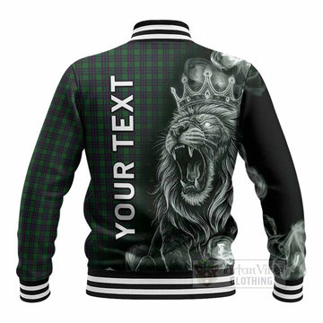 Elphinstone Tartan Baseball Jacket Roaring Lion Heritage