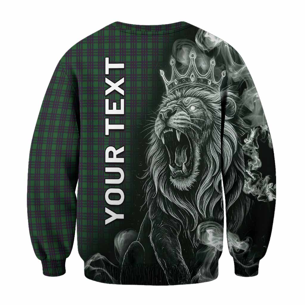 Elphinstone Tartan Sweatshirt Roaring Lion Heritage