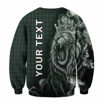 Elphinstone Tartan Sweatshirt Roaring Lion Heritage