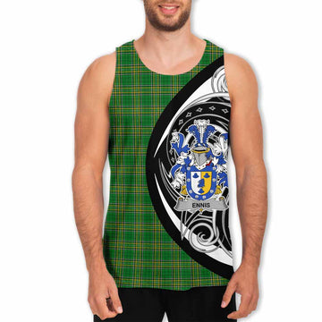 Ennis Irish Clan Men's Tank Top Celtic Circle Style