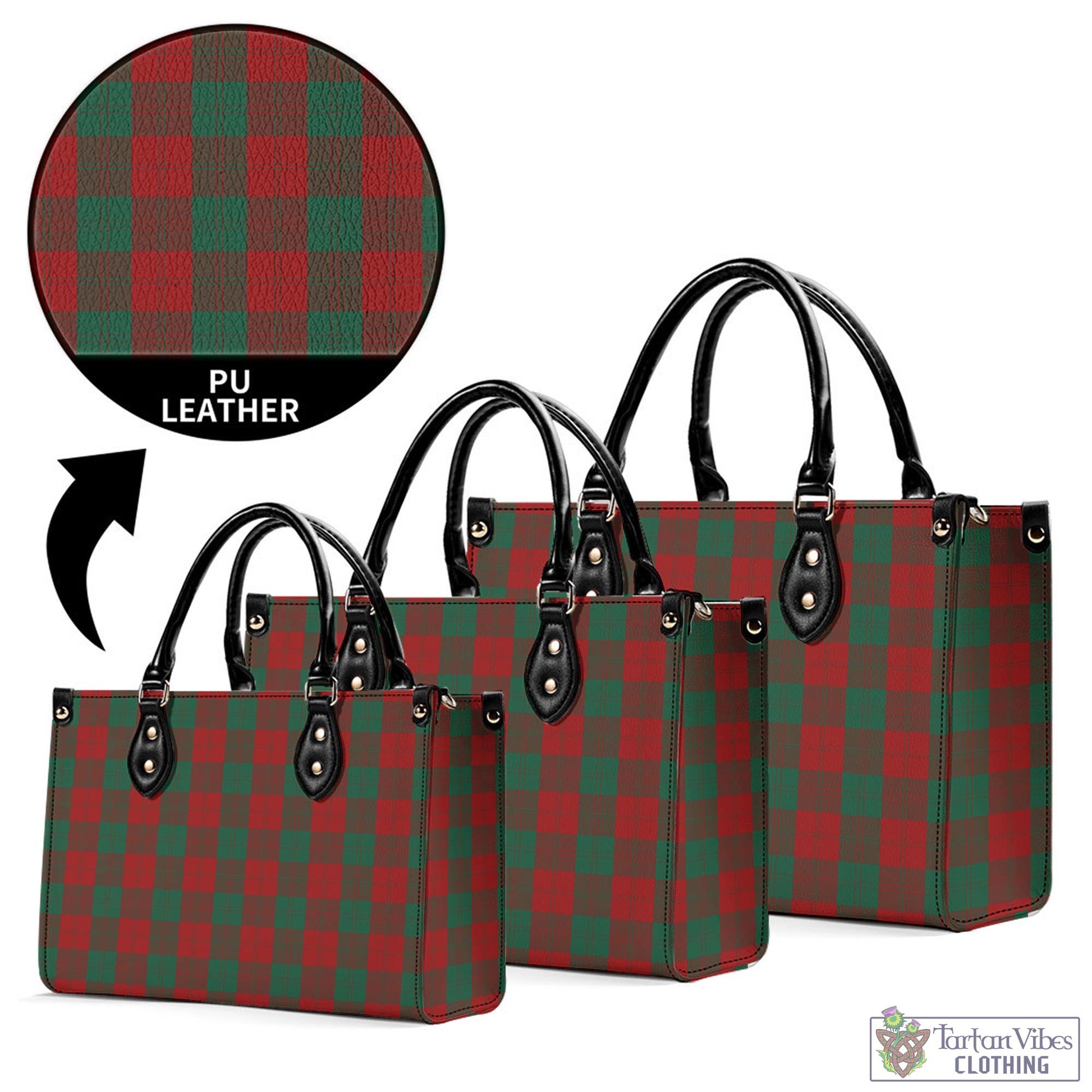 Tartan Vibes Clothing Erskine Tartan Luxury Leather Handbags