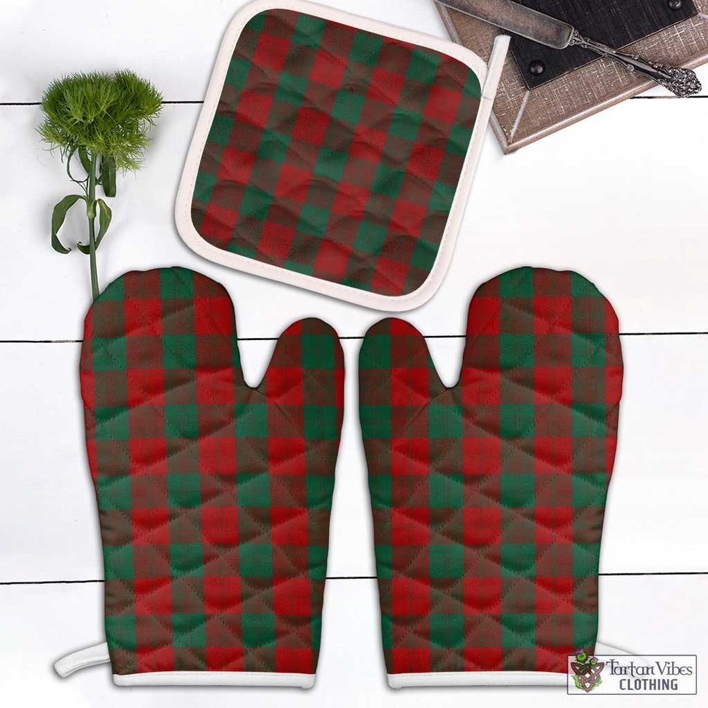 Erskine Tartan Combo Oven Mitt & Pot-Holder Combo 1 Oven Mitt & 1 Pot-Holder White - Tartan Vibes Clothing