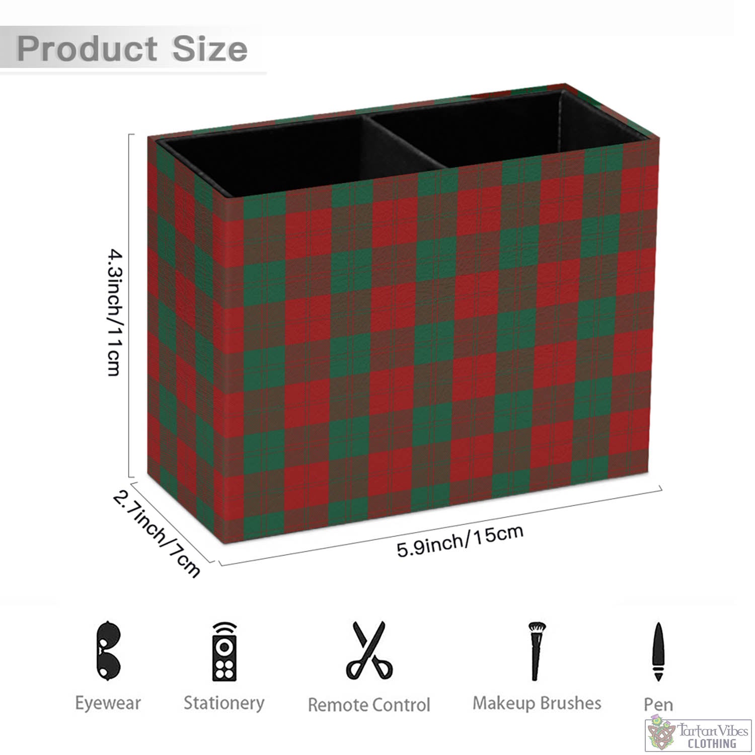 Tartan Vibes Clothing Erskine Tartan Pen Holder