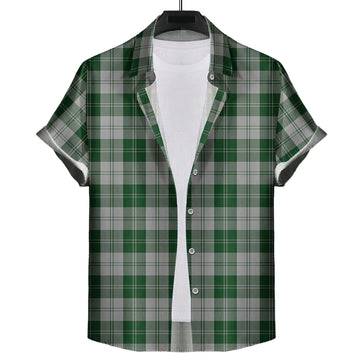 Erskine Green Tartan Short Sleeve Button Down Shirt