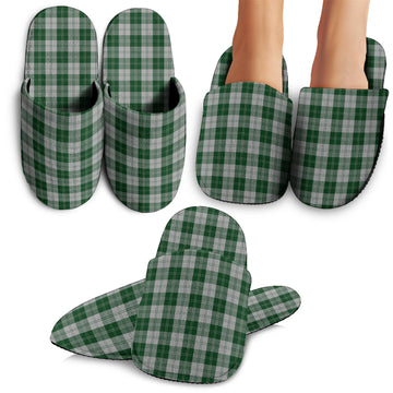 Erskine Green Tartan Home Slippers