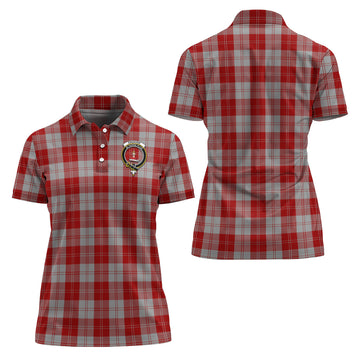 erskine-red-tartan-polo-shirt-with-family-crest-for-women