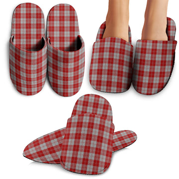 Erskine Red Tartan Home Slippers