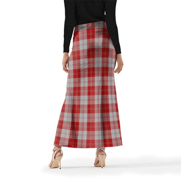 Erskine Red Tartan Womens Full Length Skirt