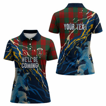 Erskine Scotland Tartan Women Polo Shirt WC2026 Football - We'll Be Coming