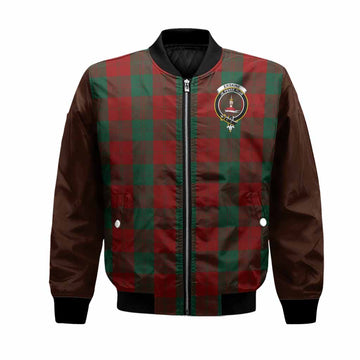 Erskine Tartan Accent Bomber Jacket with Family Crest