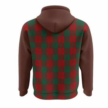 Erskine Tartan Accent Hoodie with Family Crest