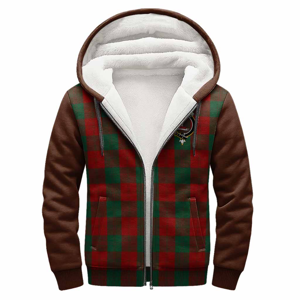 Erskine Tartan Accent Sherpa Hoodie with Family Crest
