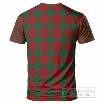 Erskine Tartan Accent T-Shirt with Family Crest
