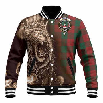 Erskine Tartan Baseball Jacket Roaring Lion Heritage