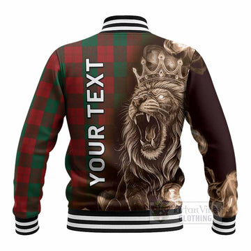 Erskine Tartan Baseball Jacket Roaring Lion Heritage