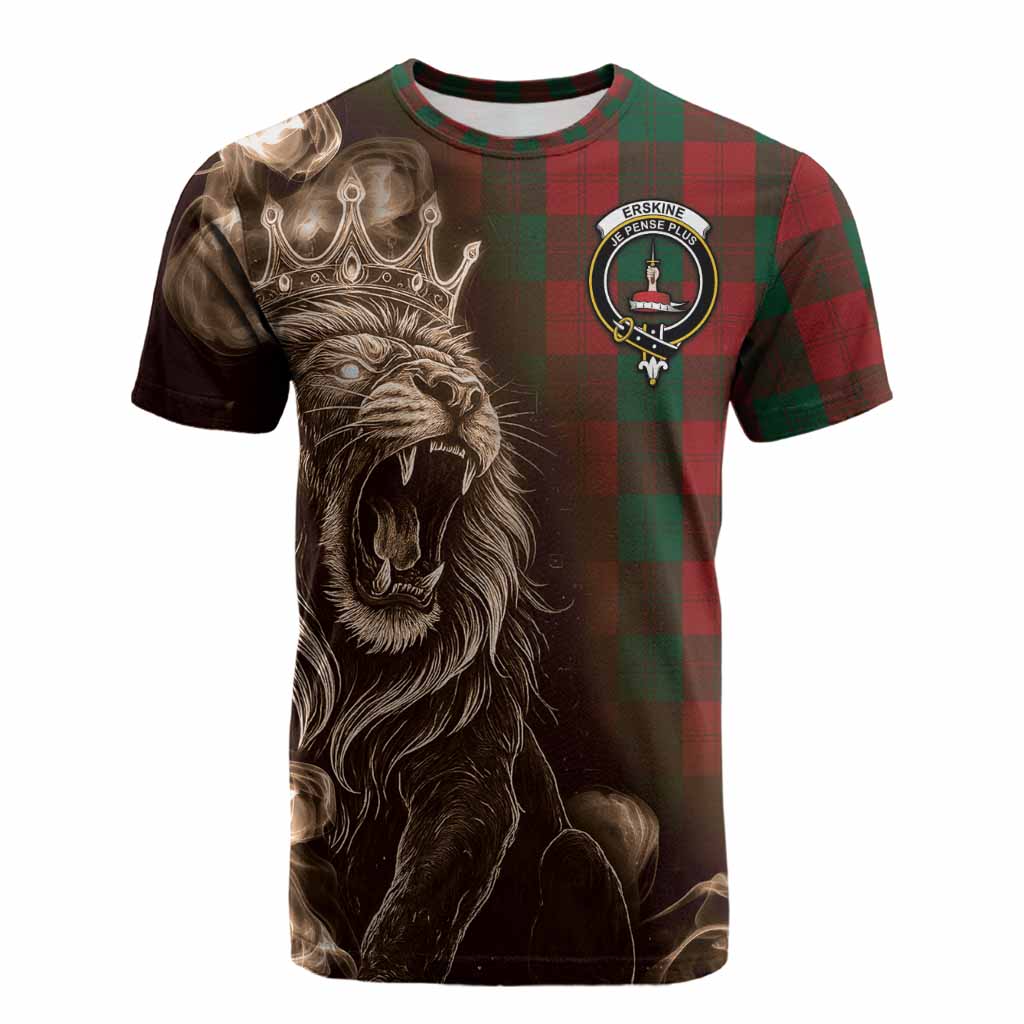 Erskine Tartan Cotton T-shirt Roaring Lion Heritage