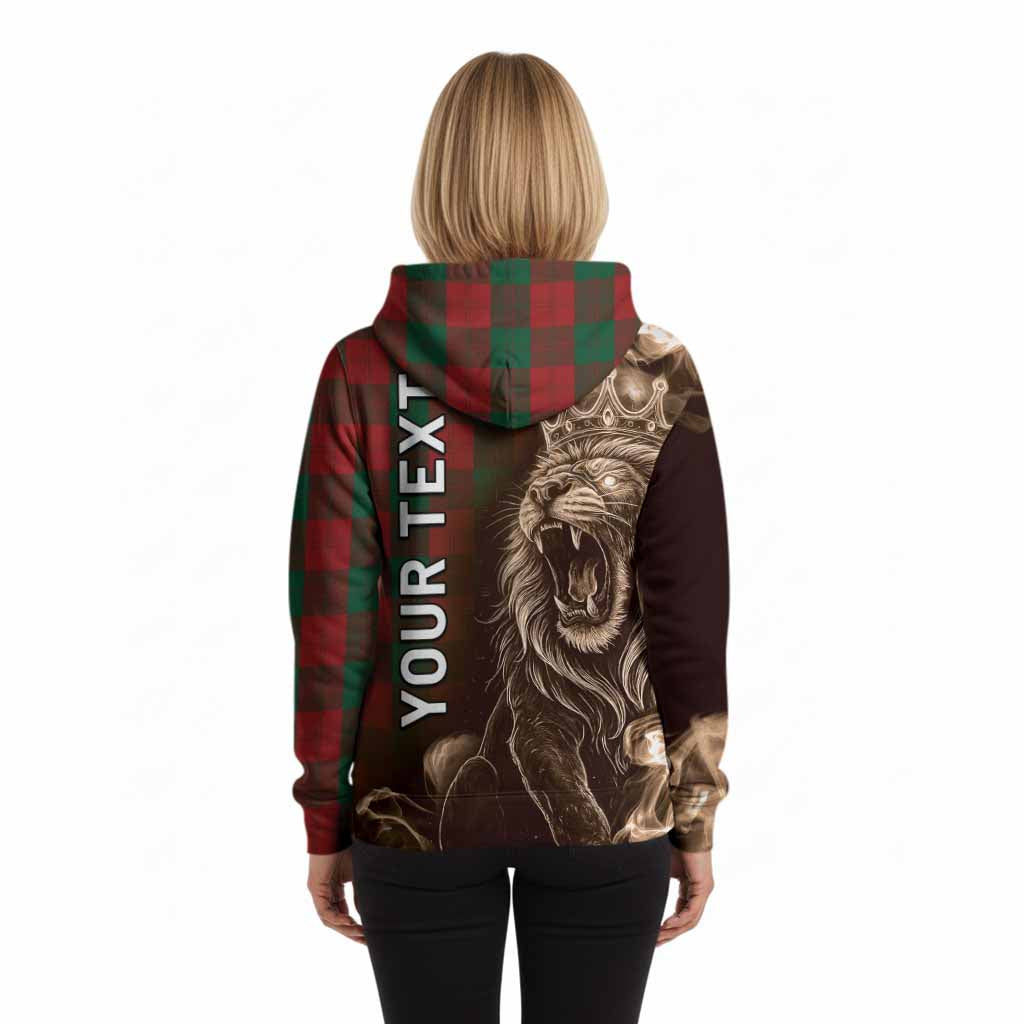 Erskine Tartan Hoodie Roaring Lion Heritage