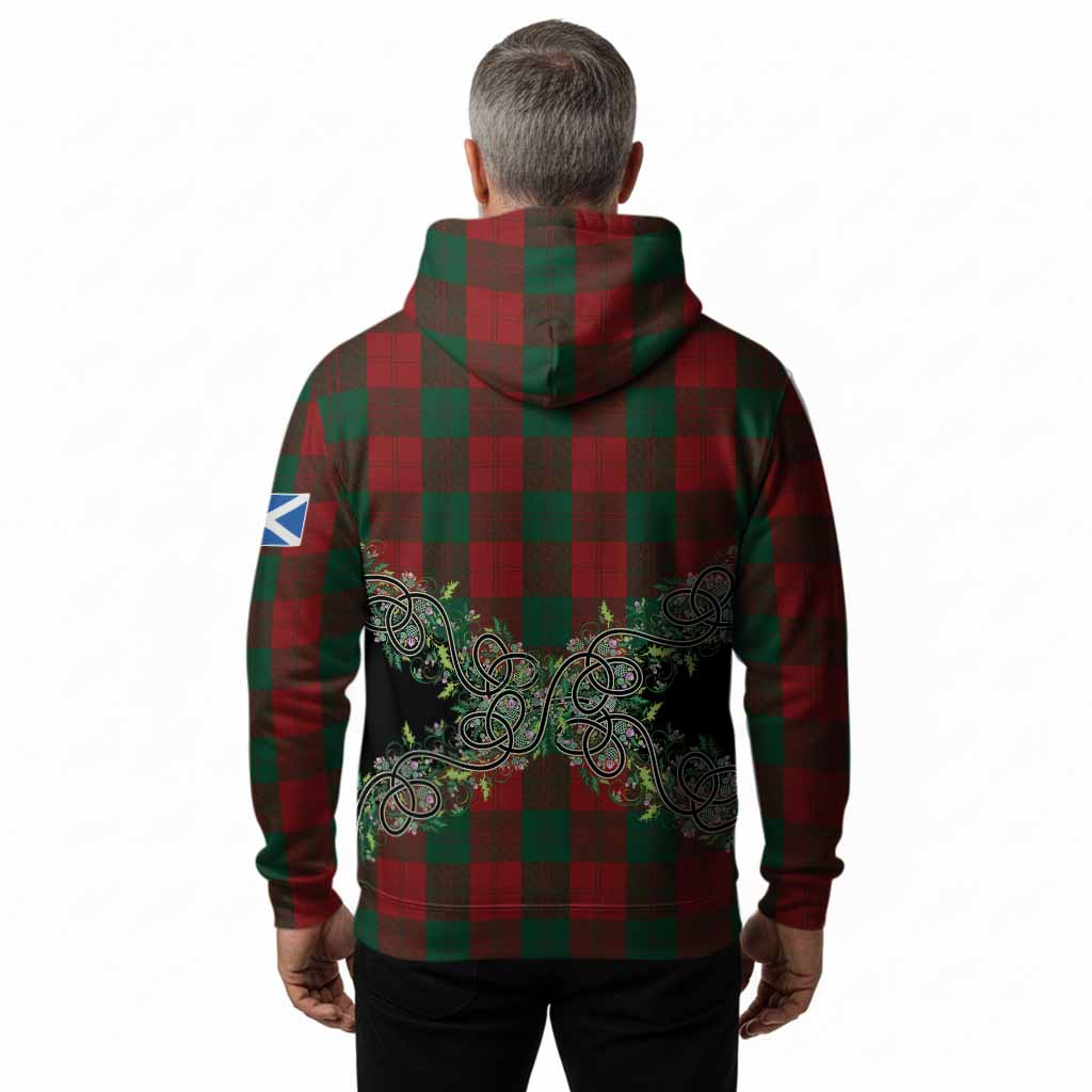 Erskine Tartan Hoodie Thistle Scottish Spirit