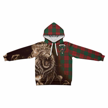 Erskine Tartan Kid Hoodie Roaring Lion Heritage