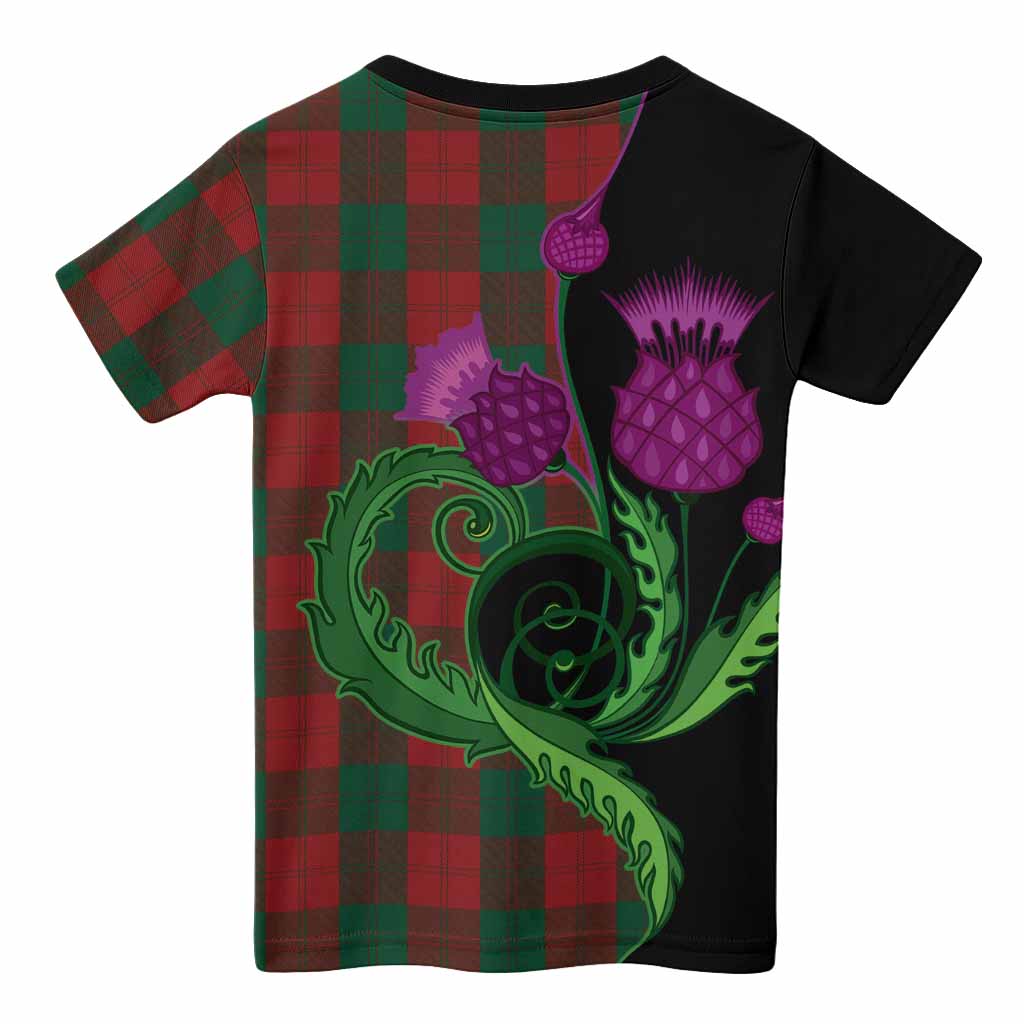 Erskine Tartan Kid T-shirt Traditional Scottish Thistle
